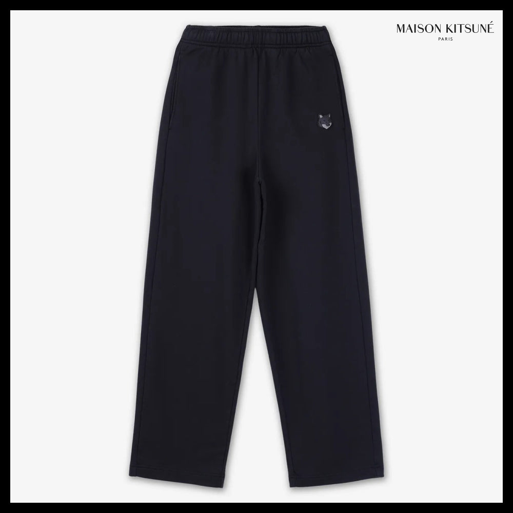 【MAISON KITSUNE】Bold Fox Head Patch Relaxed Jogger Pants
