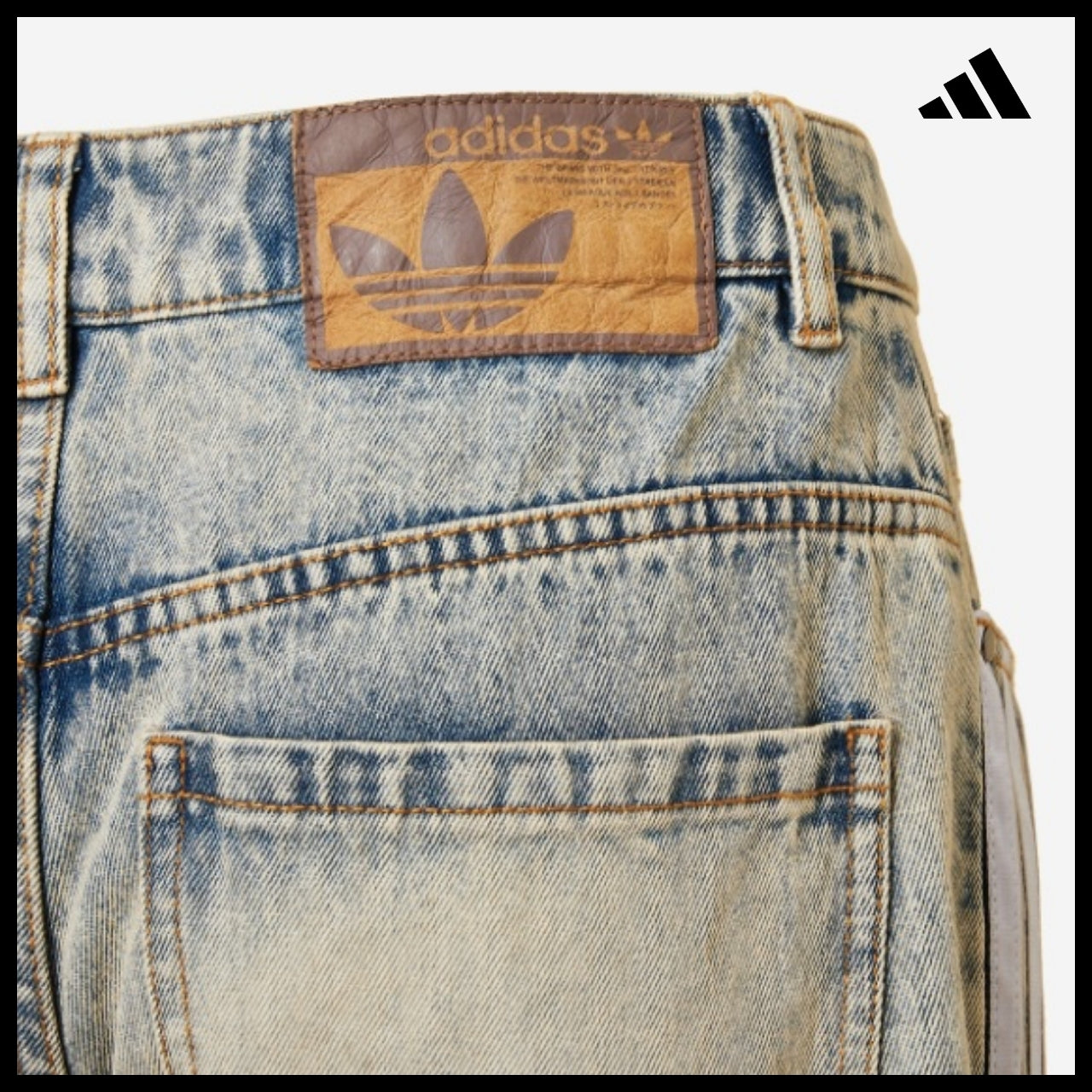 【ADIDAS】Denim Pants KE3301