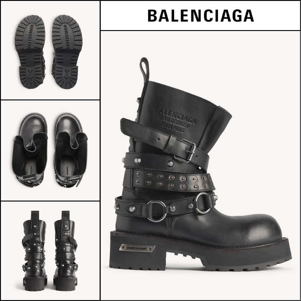 【BALENCIAGA】Venom City Bootie Black