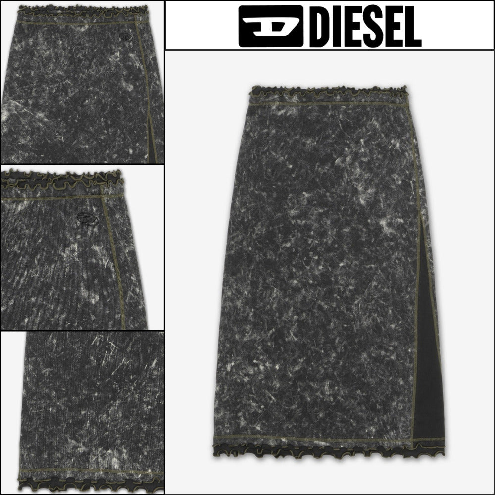 【DIESEL】O Meno Skirt - Charcoal