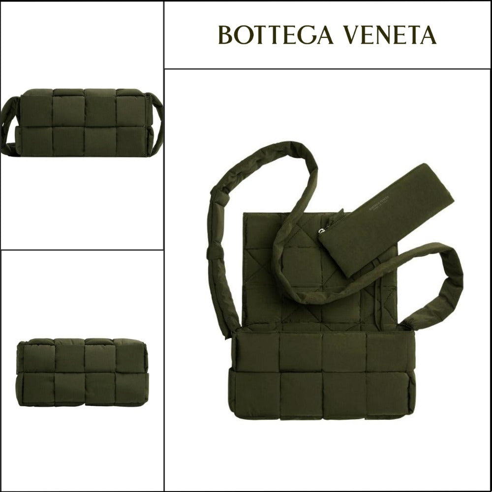 【BOTTEGA VENETA】Padded Tech Cassette Bag Camping