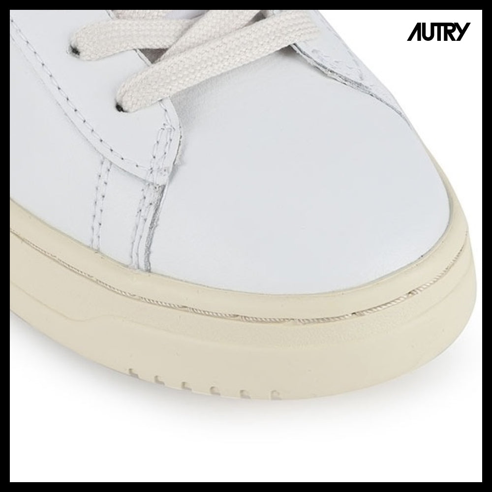 【AUTRY】Dallas Leather Low Top All White