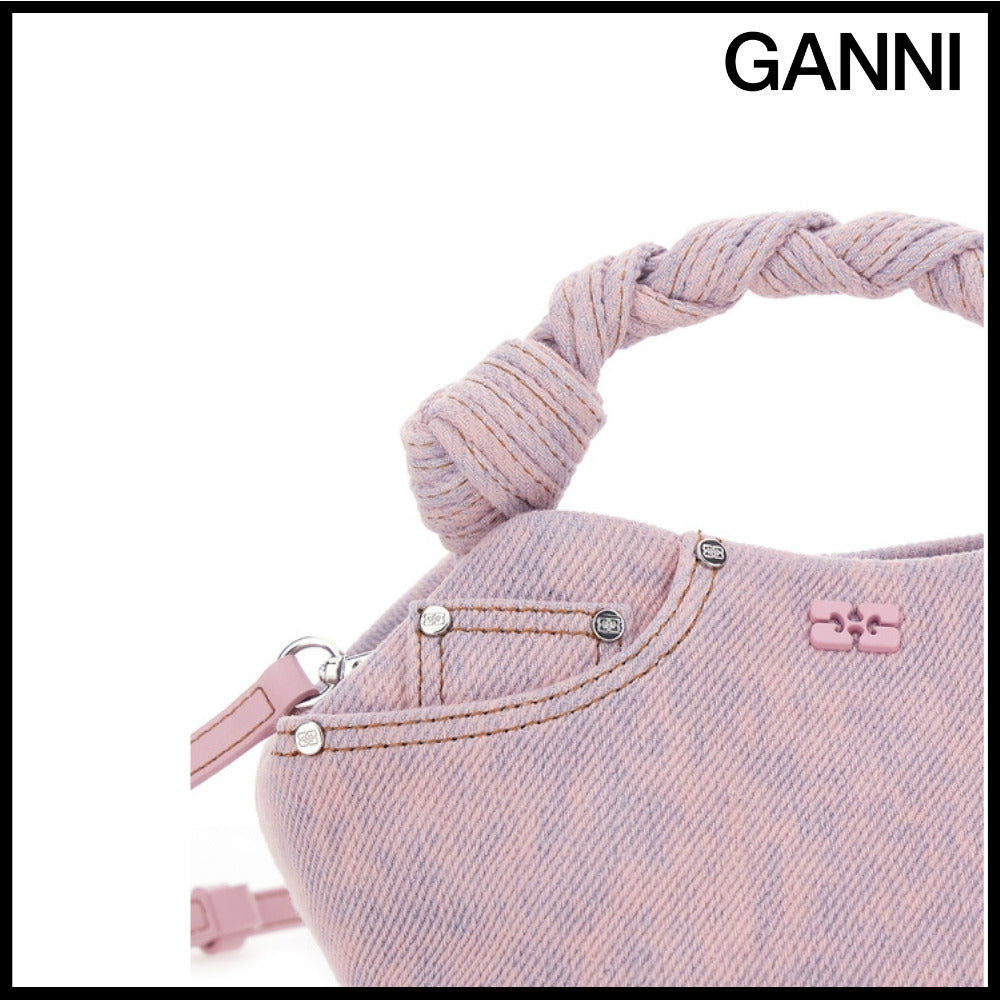 【GANNI】Pink Soft Tote