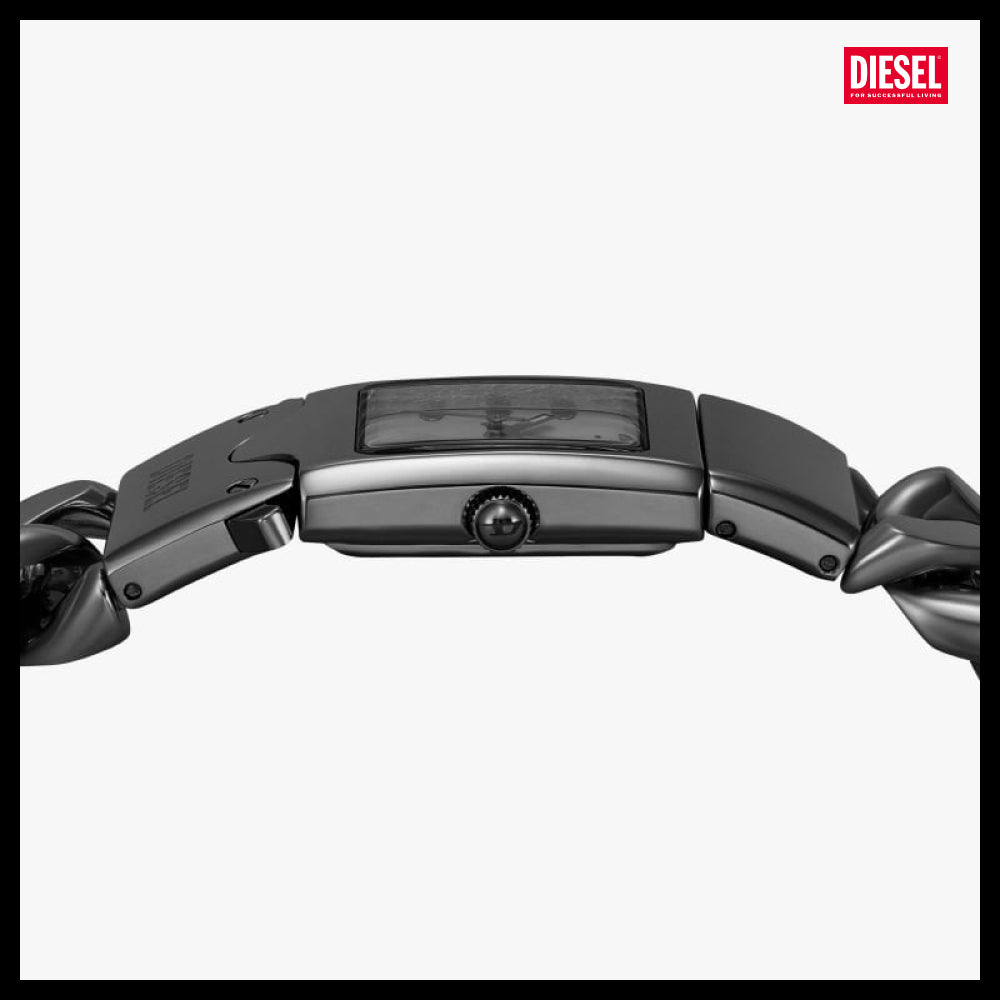 【DIESEL】DZ2227 Closer Square Women’s Metal Watch