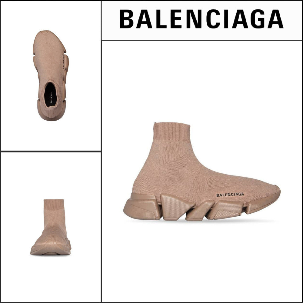 【BALENCIAGA】Speed 2.0 Monocolor Recycled Knit Sneaker