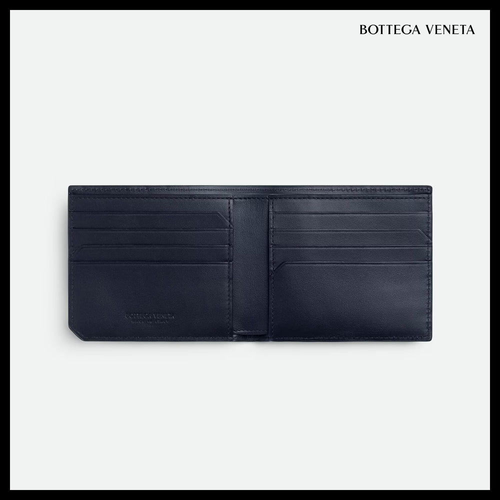 【BOTTEGA VENETA】Intrecciato Piccolo Fold Wallet 5 Colors