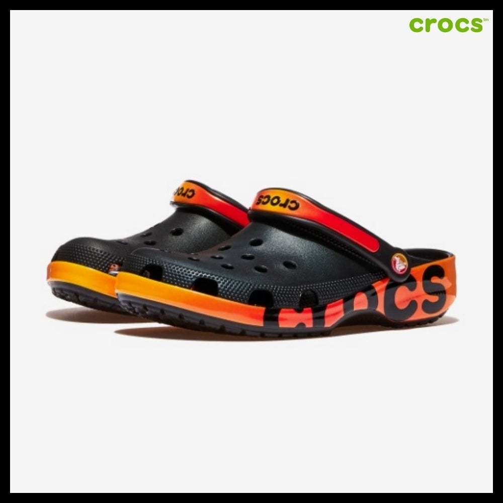 【CROCS】Classic Reflector Clog Black
