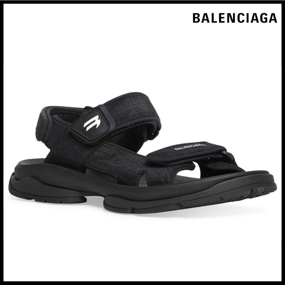 【BALENCIAGA】Tourist Sandal Black