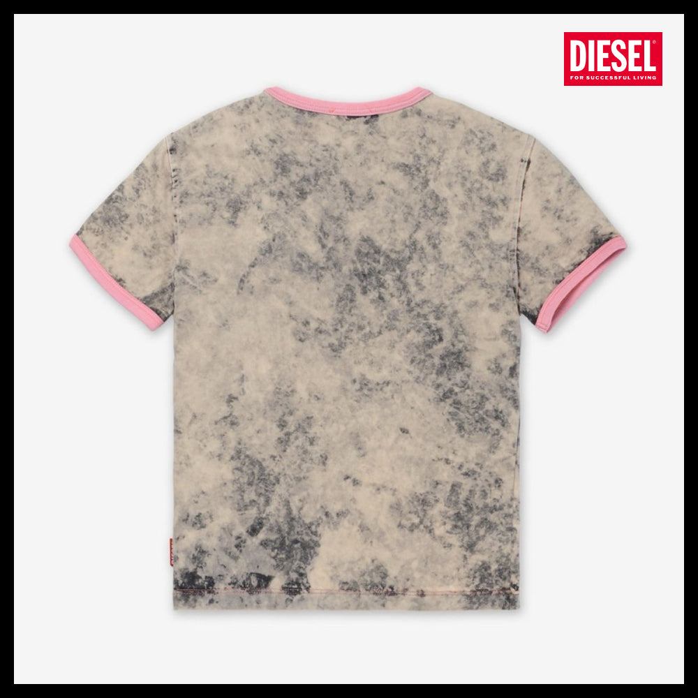 【DIESEL】T Uncuty Short Q1 T-shirt - Gray