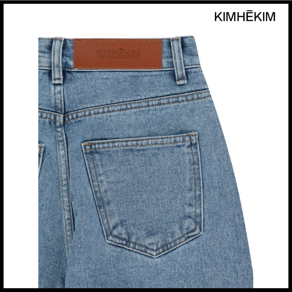 【KIMHEKIM】Sarah Label Jeans Sky Blue