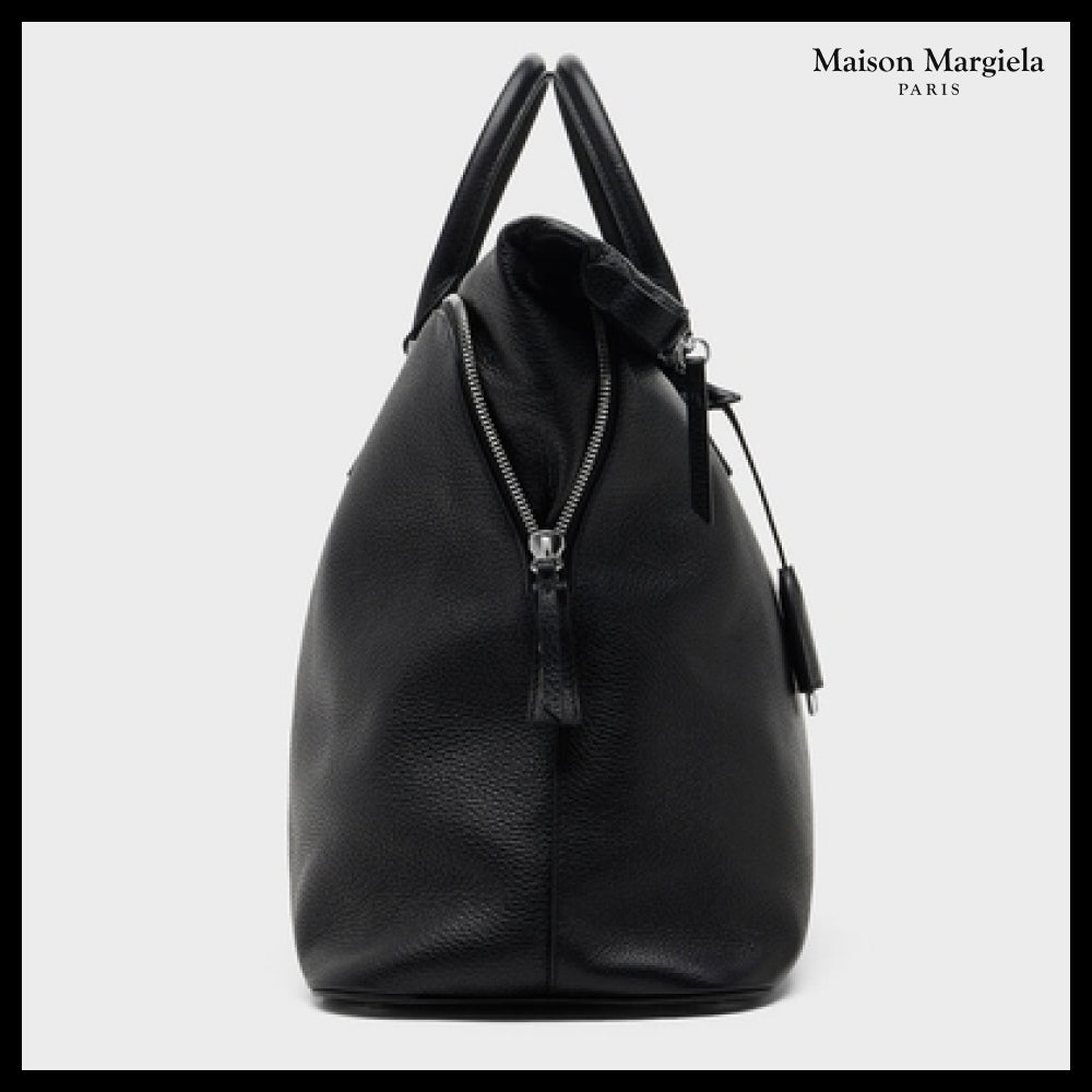 【Maison Margiela】5AC Soft XL Tote Bag Black soft leather