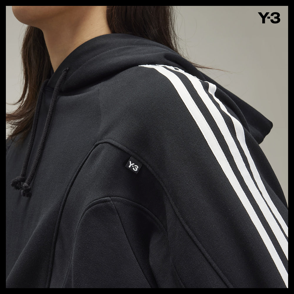 【Y-3】Hoodie Black Cutline Hoodi Black