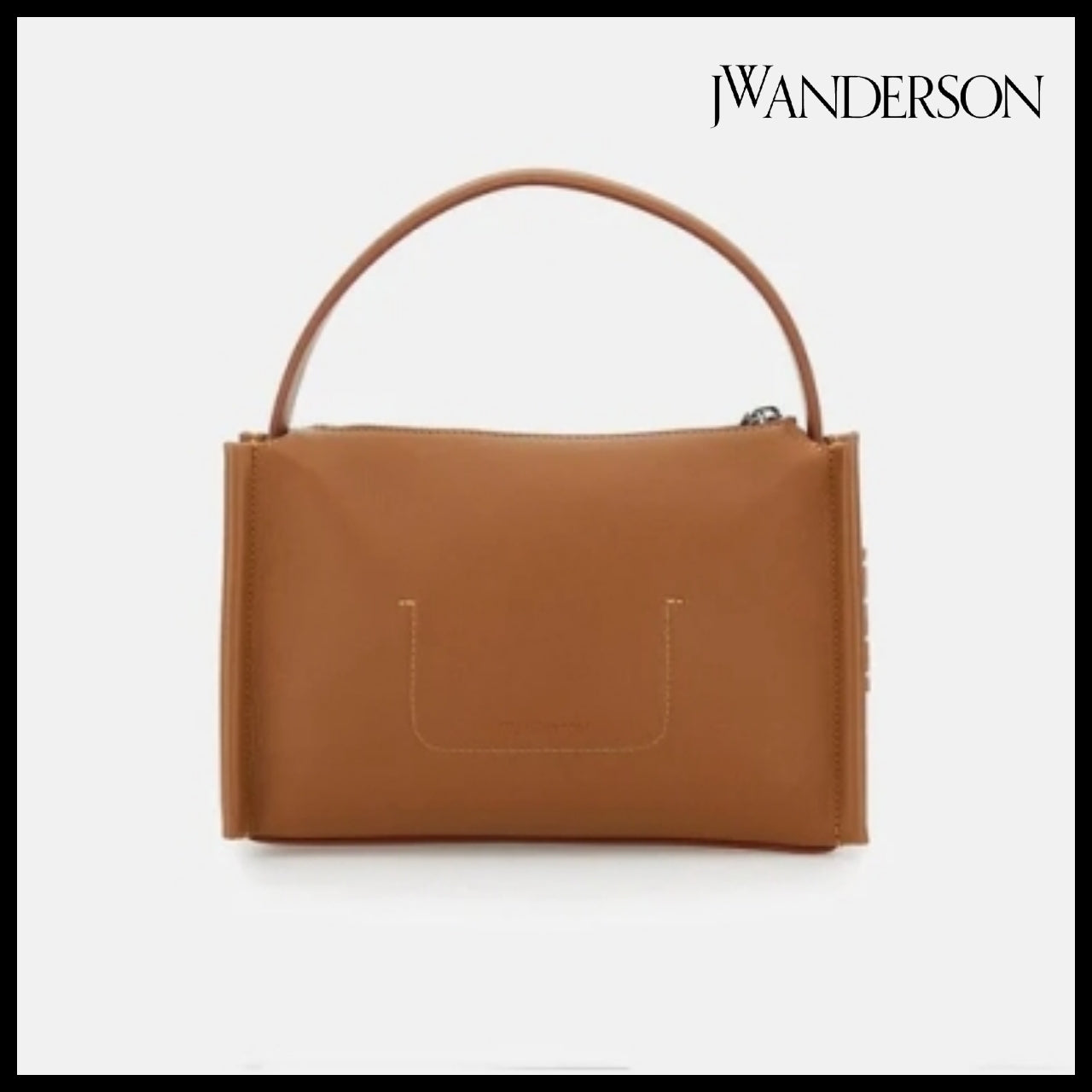 【JW ANDERSON】Brown Tote Bag structured tote