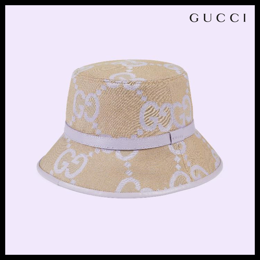 【GUCCI】 Jumbo GG Jacquard Bucket Hat