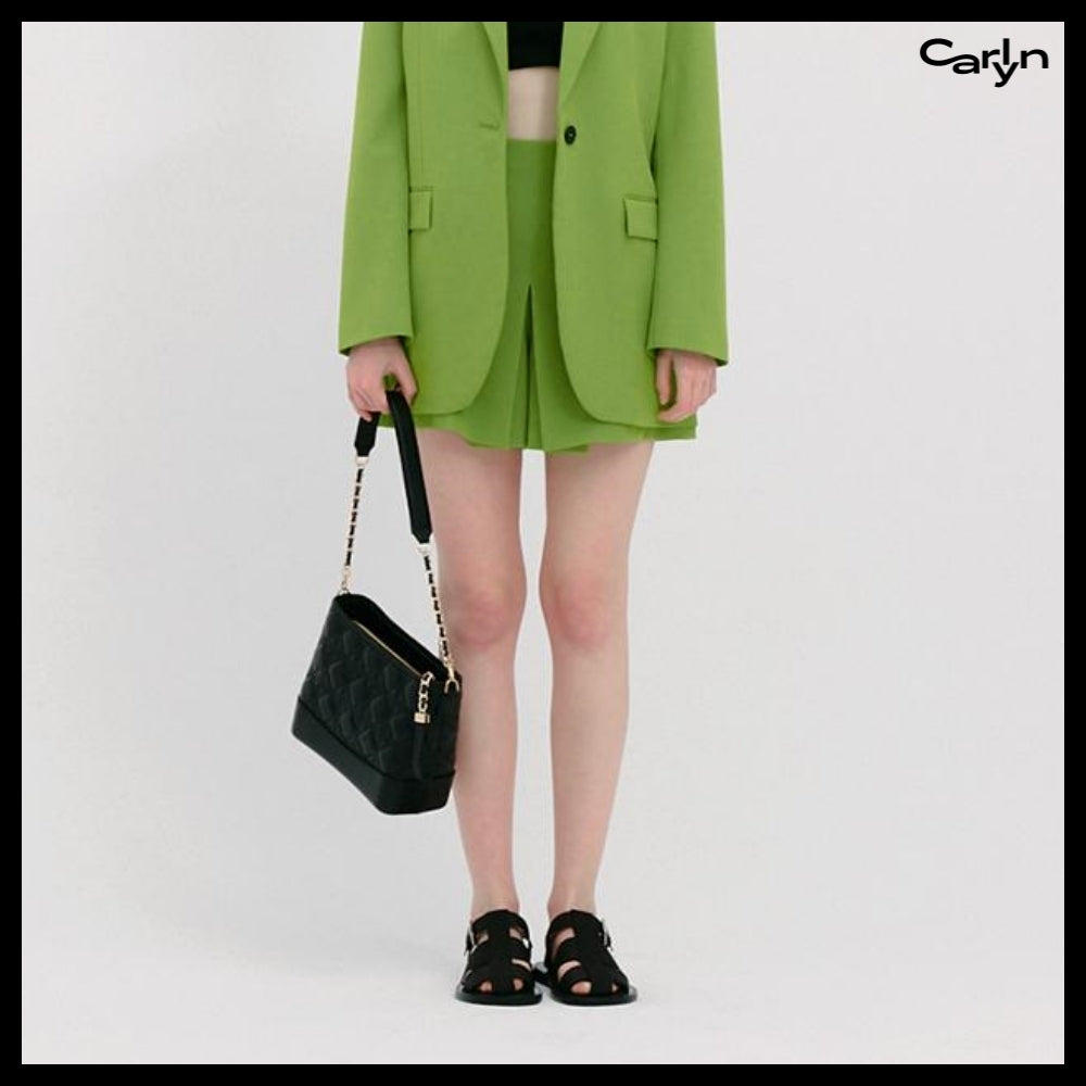 【carlyn】レザーリーンバッグ 3色