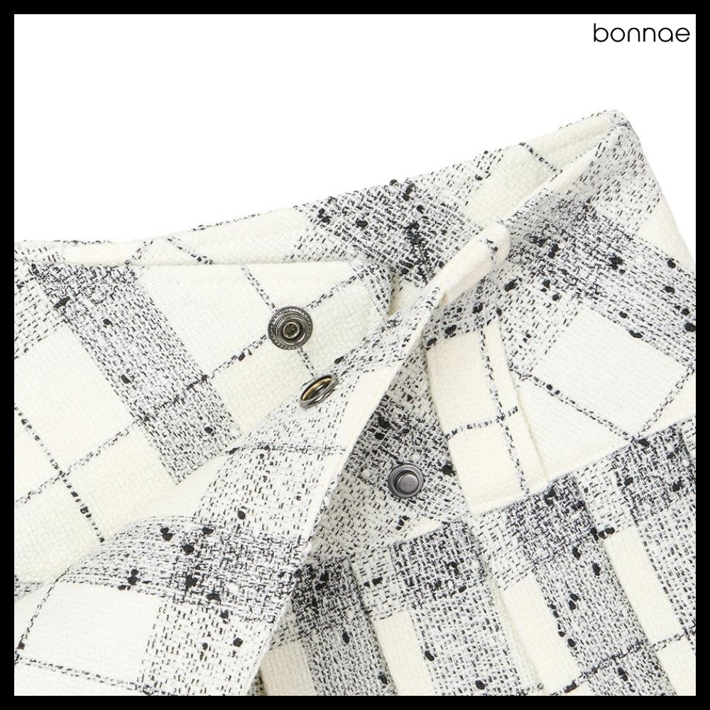 【BONNAE】Micro mini pleats skirt 2Colors