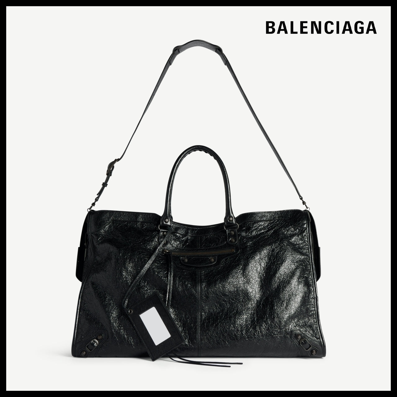 【BALENCIAGA】Le City Travel Bag Black