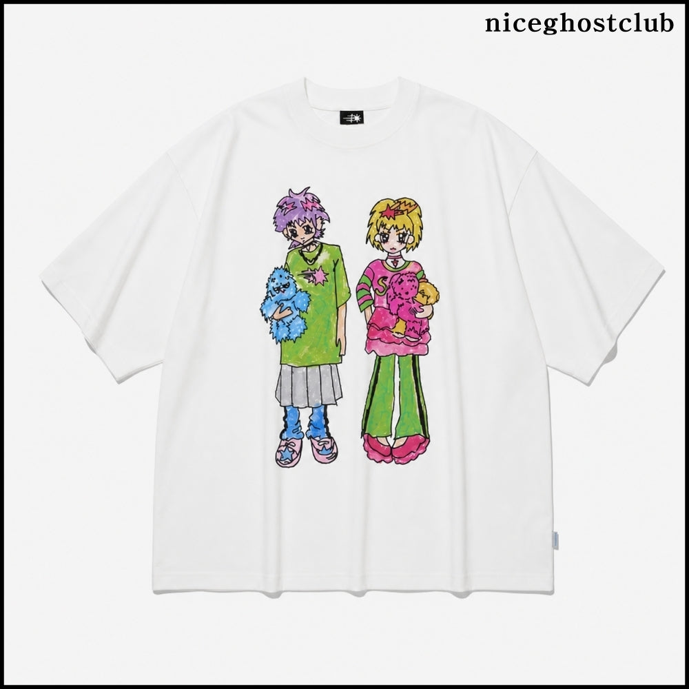 【NICE GHOST CLUB】GHOST SOUL GIRL BIG T-SHIRT 日本未発売