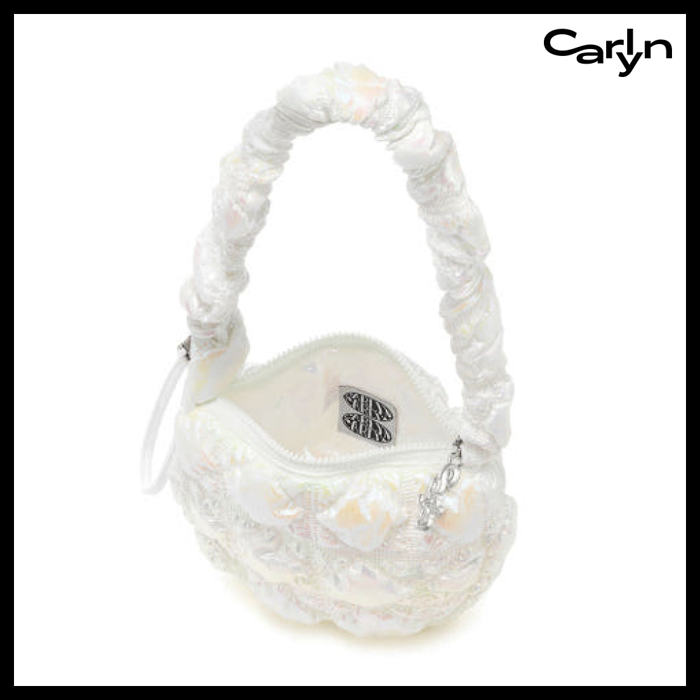 【carlyn】カリンポイングホログラムミニバッグ