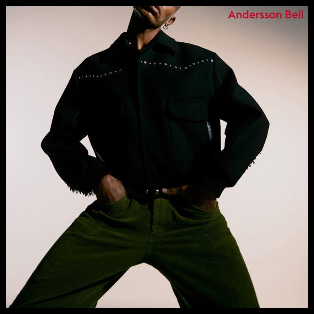 【ANDERSSON BELL】アンドレス ウール ウエスタン ブルゾン