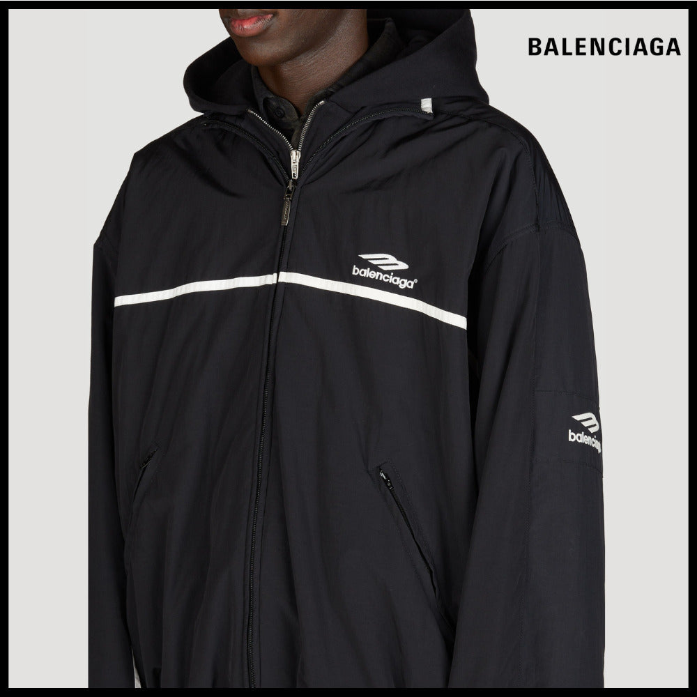 【BALENCIAGA】3B Sports Icon Layered Tracksuit Jacket