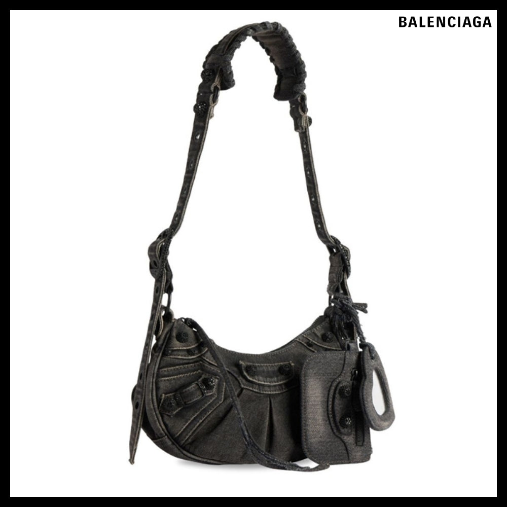 【BALENCIAGA】Le Cagole XS Shoulder Bag Denim