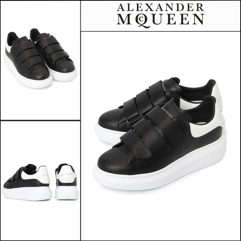 【Alexander Mcqueen】Sneakers Pelle S Larry Black White