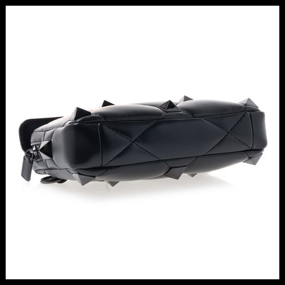 【VALENTINO】Men's Rockstud Crossbody Bag