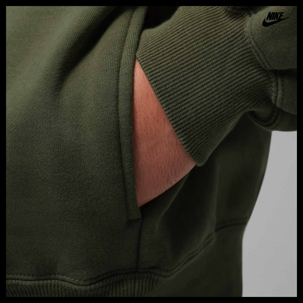 【NIKE】Flight Graphic Fleece 1/4 Zip M Cargo Khaki Khaki