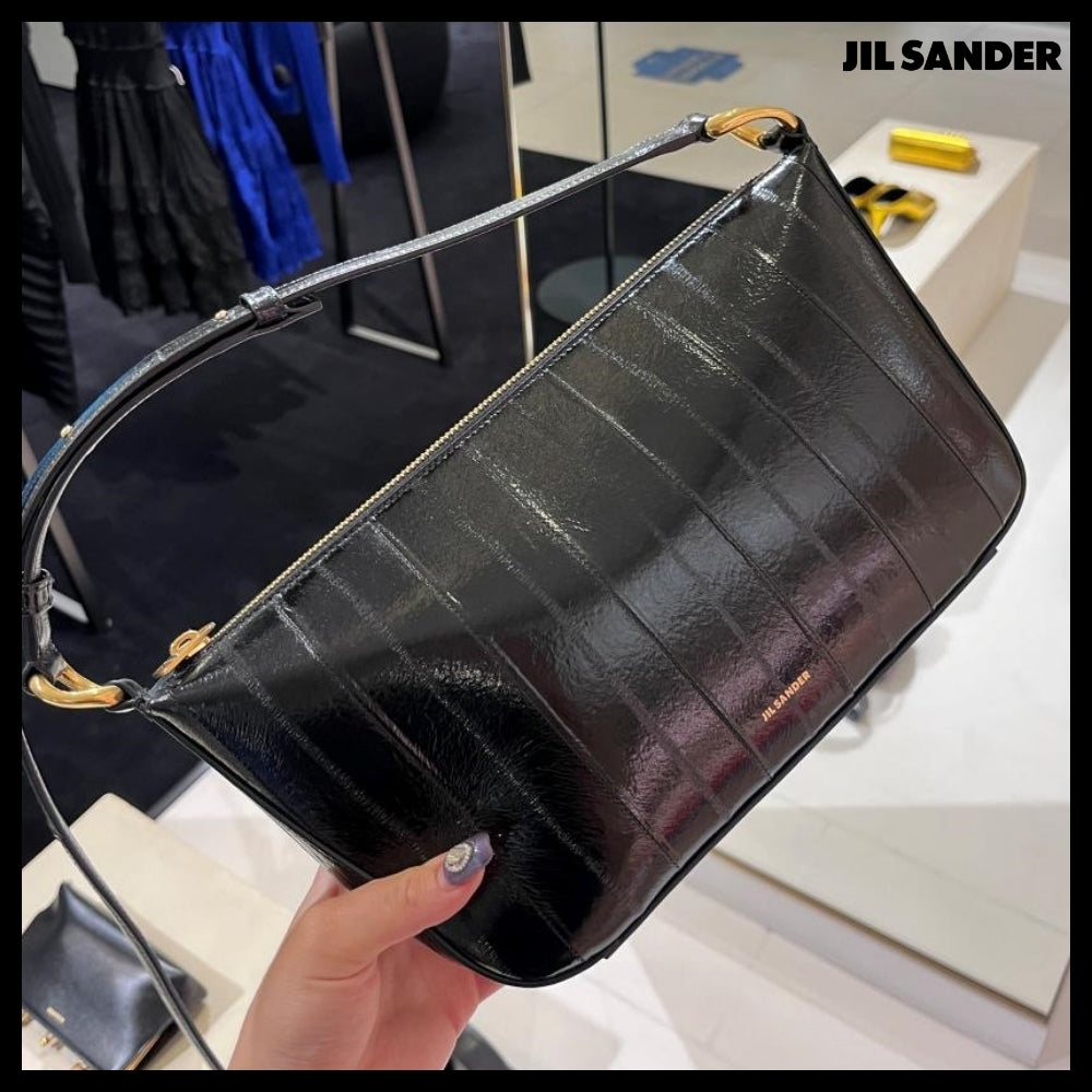 【正規品】【Jil Sander】Medium Fold Design Shoulder Bag