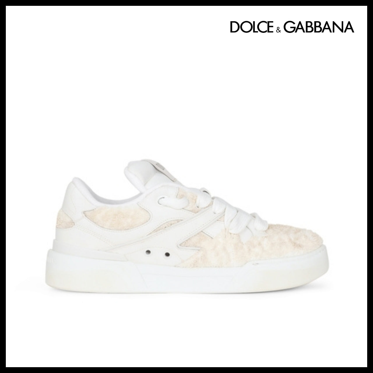 【Dolce & Gabbana】CALFSKIN NEW ROMA SNEAKERS DGVIB3
