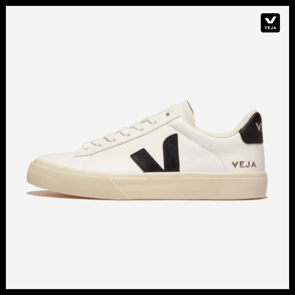 【VEJA】Campo Sneakers Extra White Black