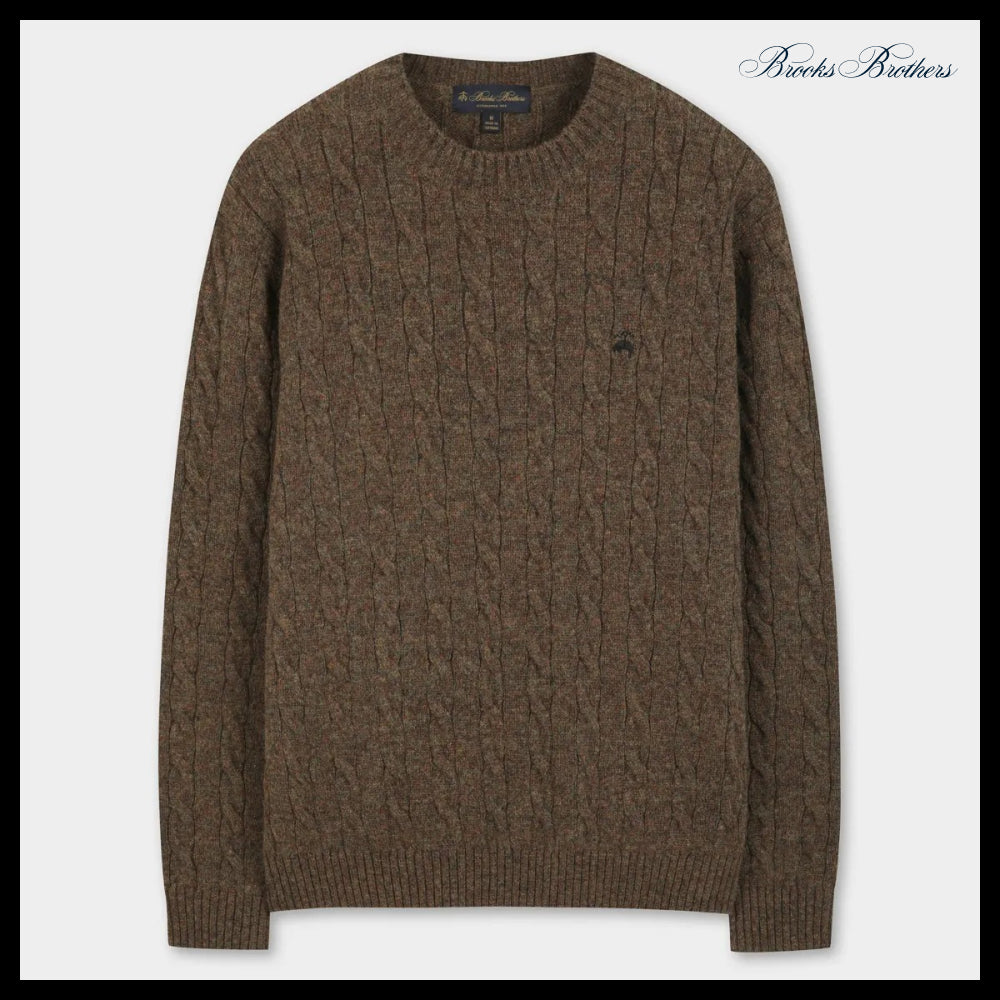 【Brooks Brothers】Shetland Cable Pullover 5Colors