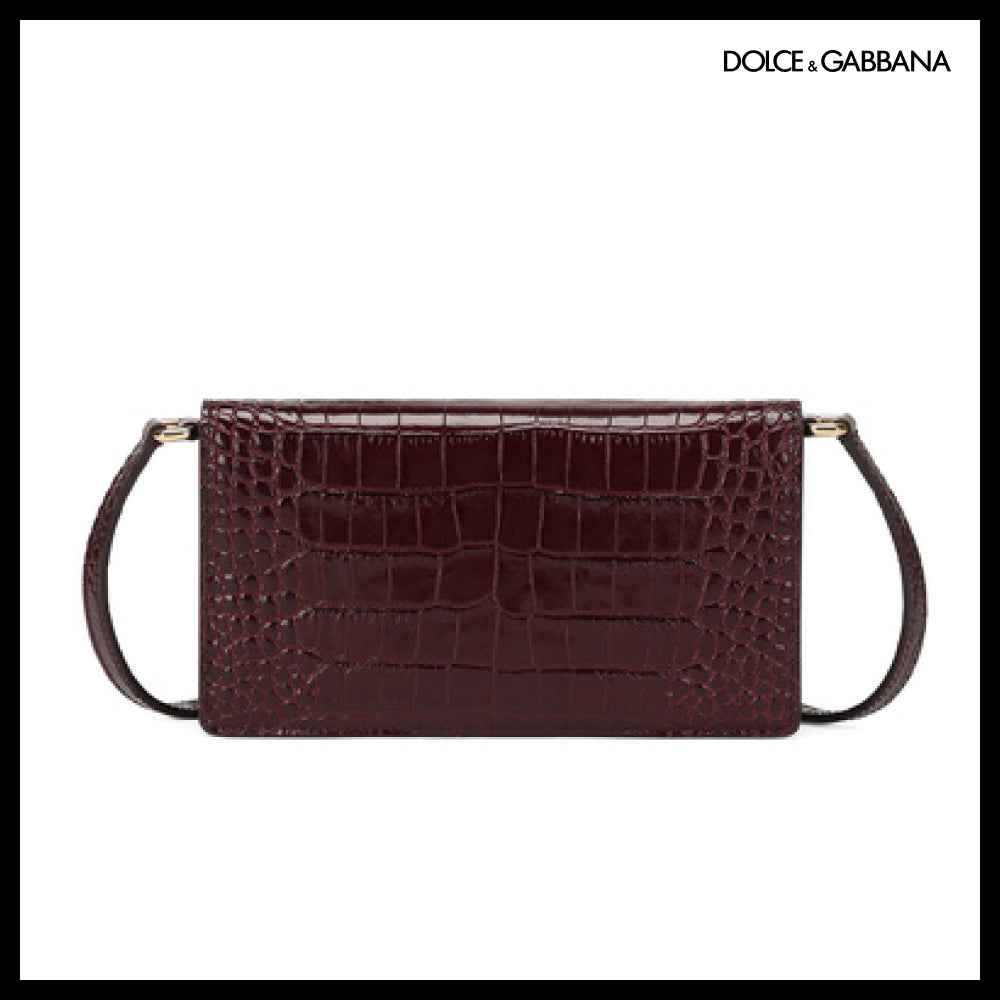 ★Dolce&Gabbanaアウトレット セール ★Calfskin Cell Phone Bag