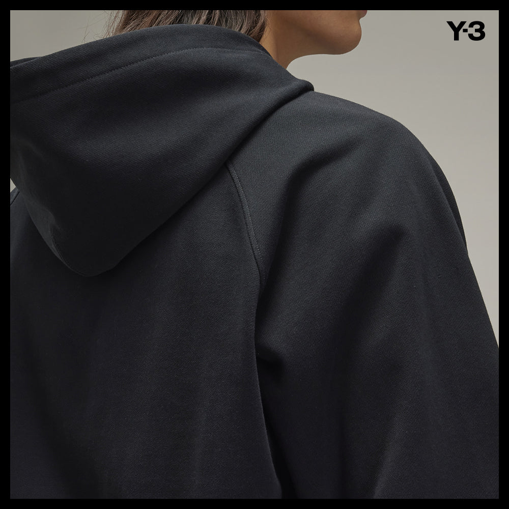 【Y-3】Hoodie Black Cutline Hoodi Black