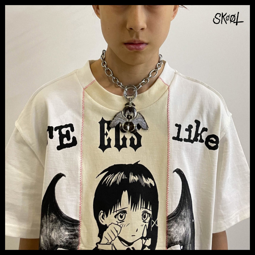 【SKOOT】NO FEELS T-SHIRT