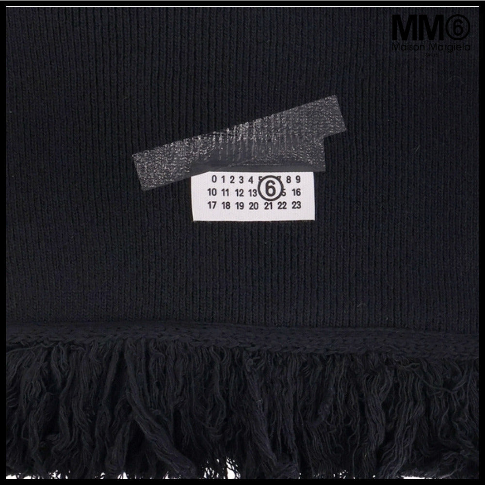 【MM6 Maison Margiela】Black muffler