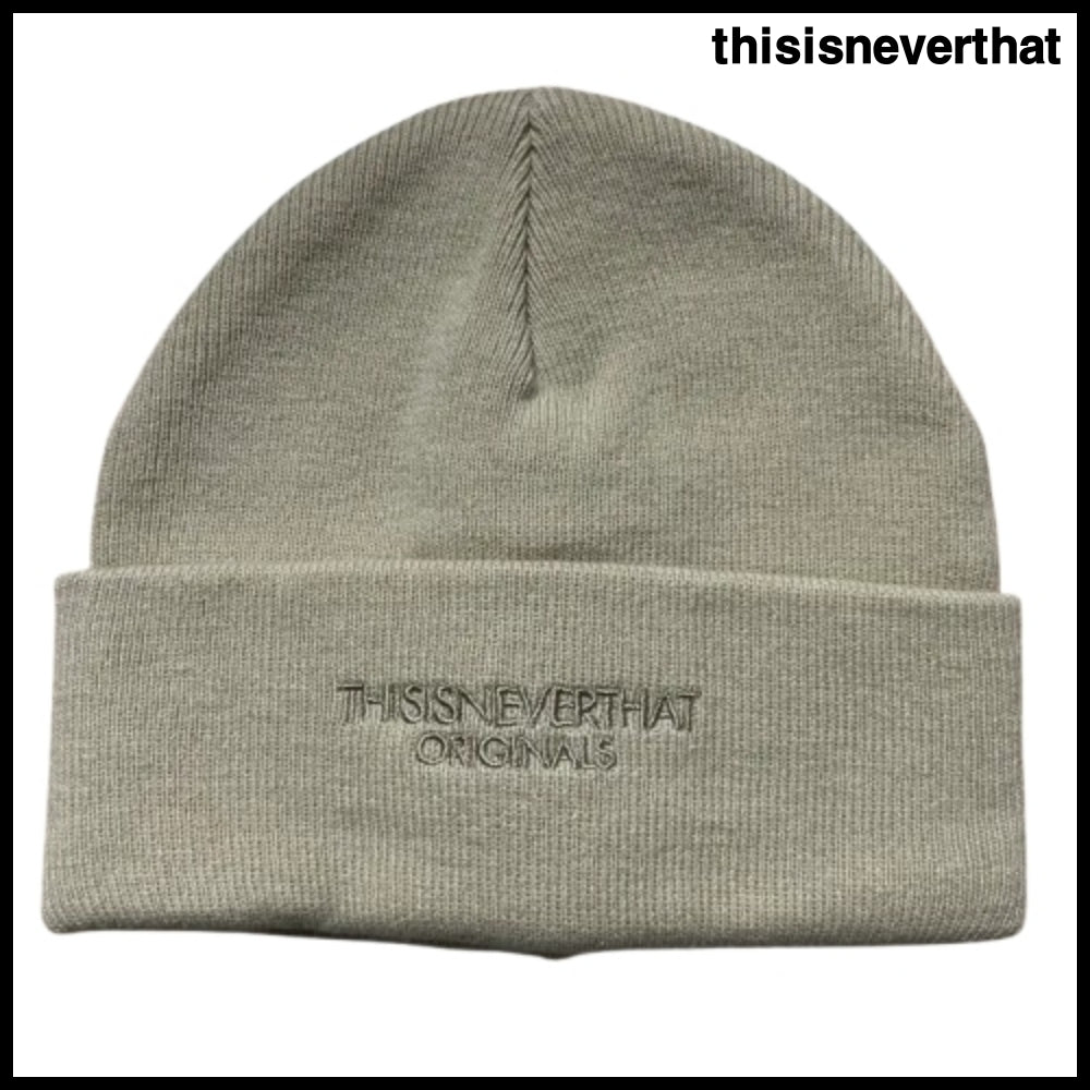 【thisisneverthat】FR-Logo Beanie 2Colors