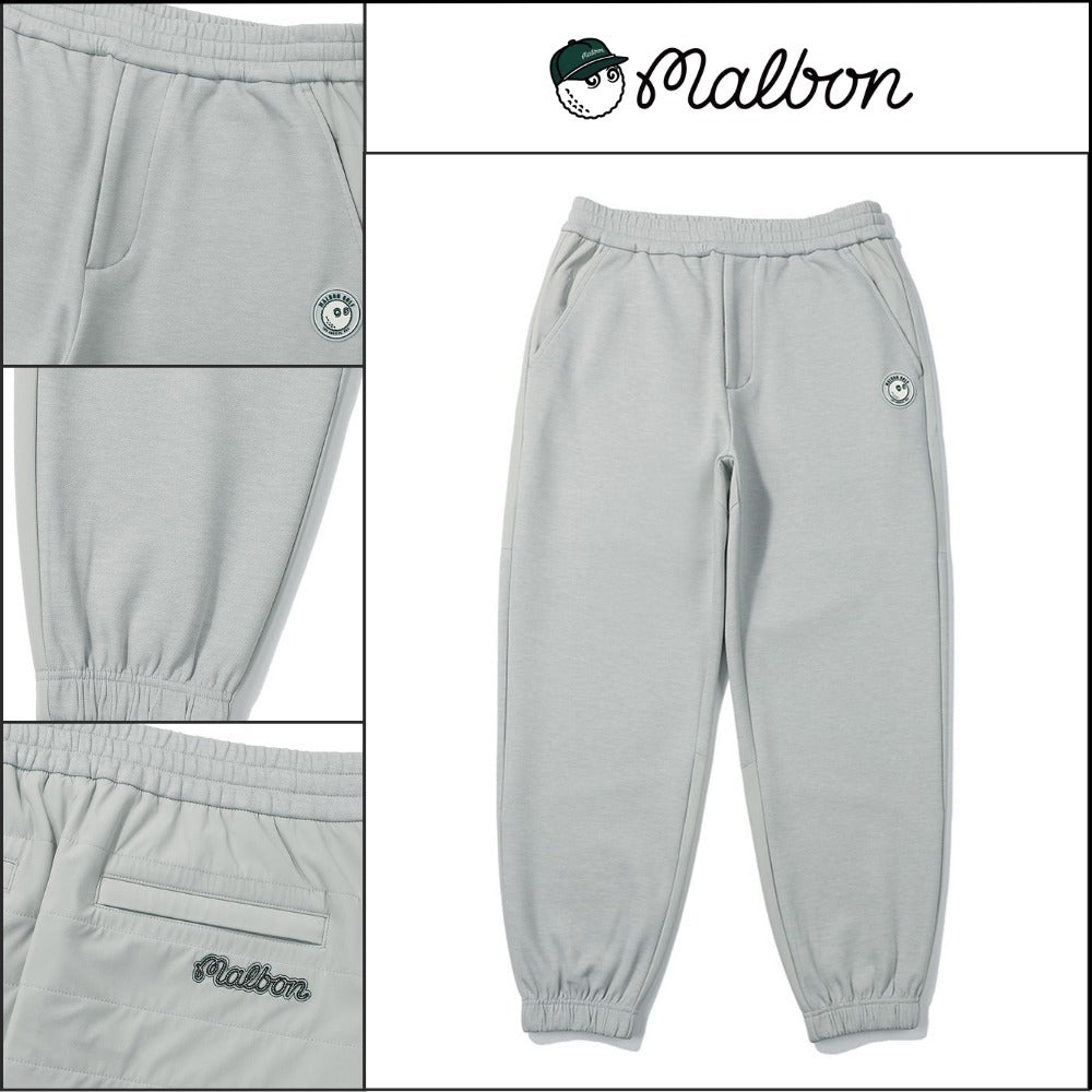 【Malbon Golf】Airy Jogger Pants MELANGE GRAY MAN