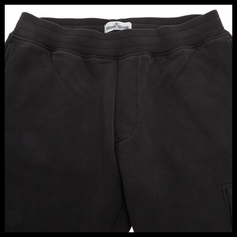 ◆STONE ISLAND◆ Kids Wappen Training Pants Black
