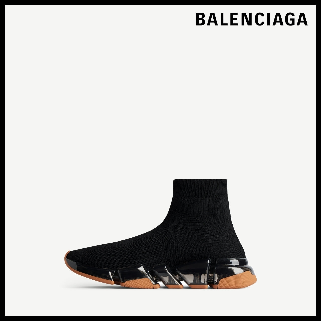 【BALENCIAGA】Speed 2.0 Full Clear Sole Recycled Knit