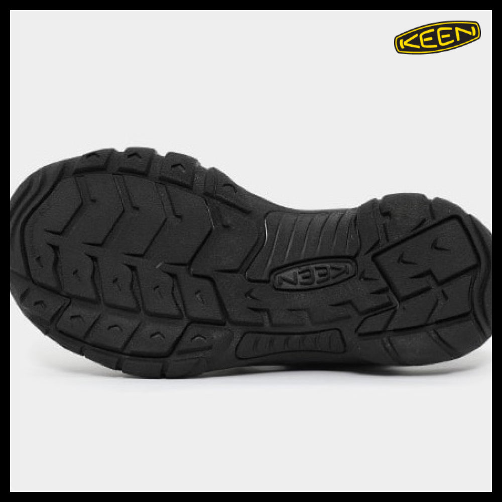 【KEEN】Newport H2 triple black strap sandals