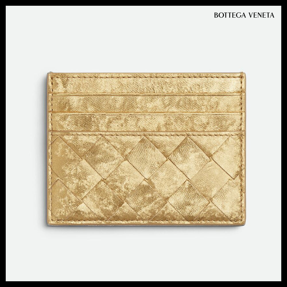 【BOTTEGA VENETA】Intrecciato Credit Card Case 2 Colors