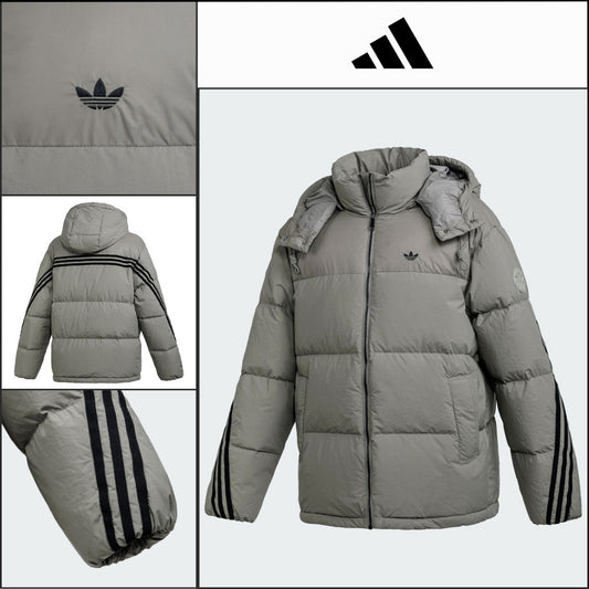 【ADIDAS】3S Puffer Jacket Putty Beige
