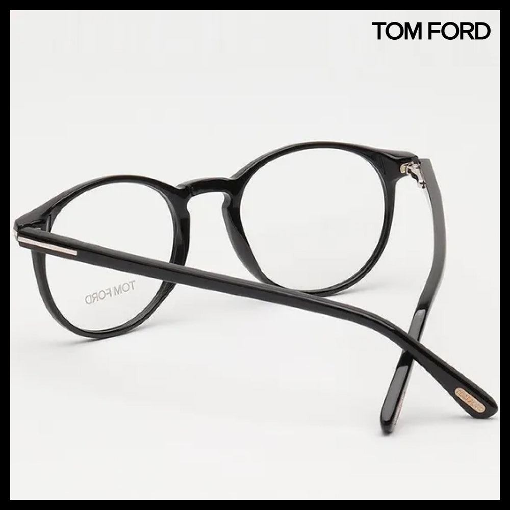 【TOM FORD】Round Horn-Rimmed Eyeglasses Fashion