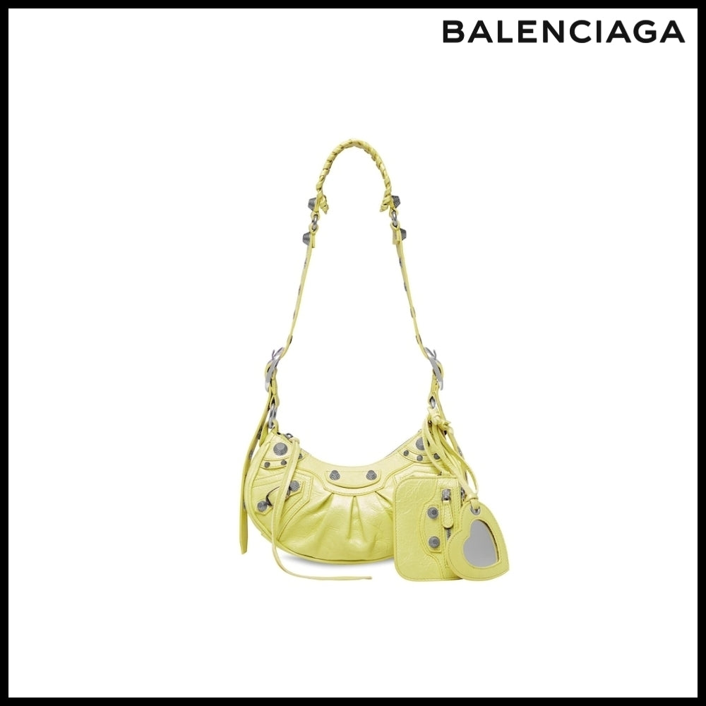 【BALENCIAGA】Le Cagole XS Shoulder Bag Yellow