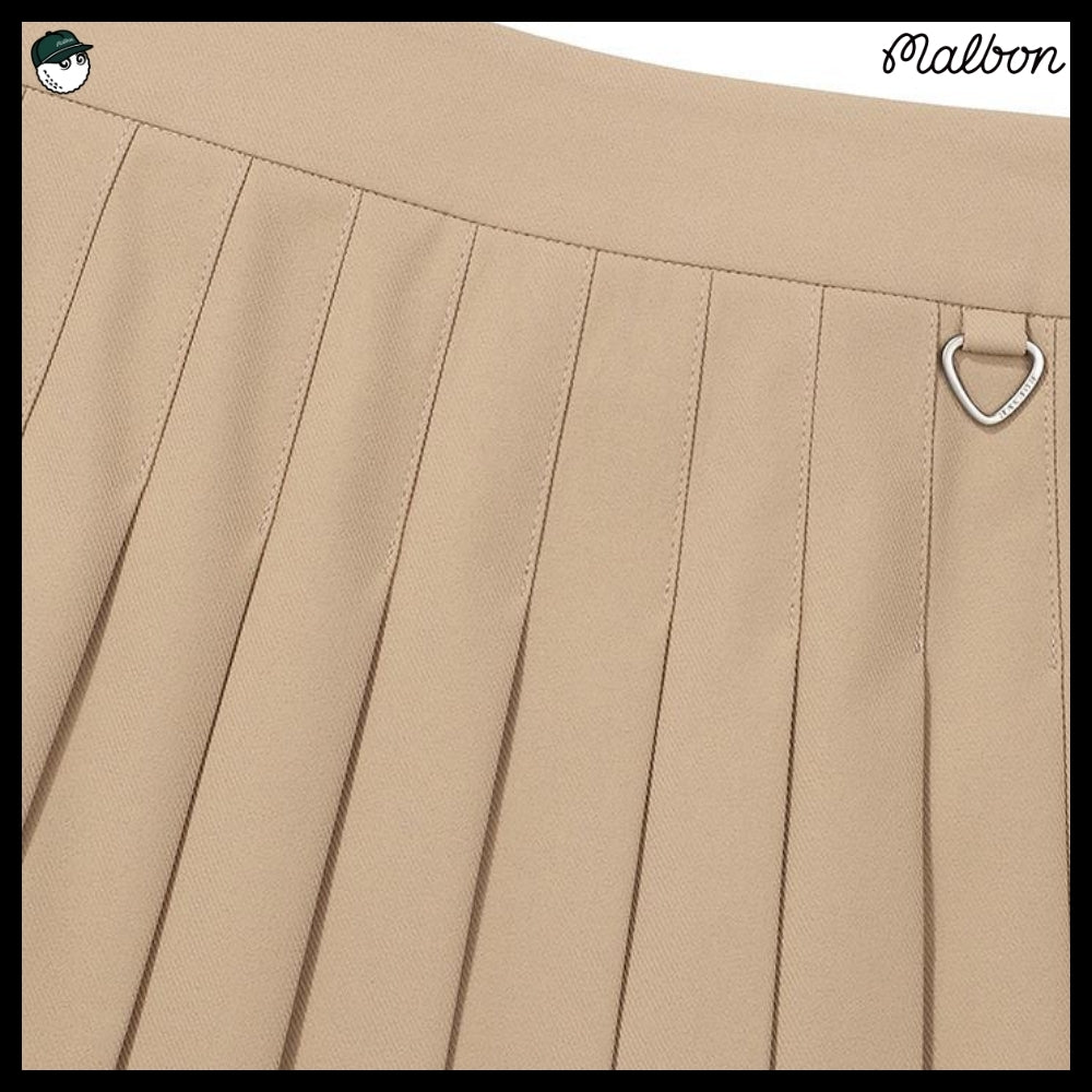【Malbon Golf】Unbalanced Wrap Skirt WOMAN 3 Colors