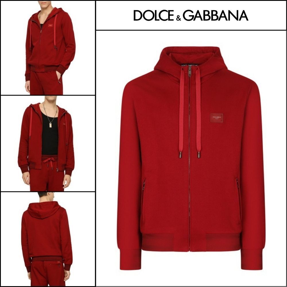 【Dolce & Gabbana】ZIP-UP HOODIE G9PD2TG7VASR3484