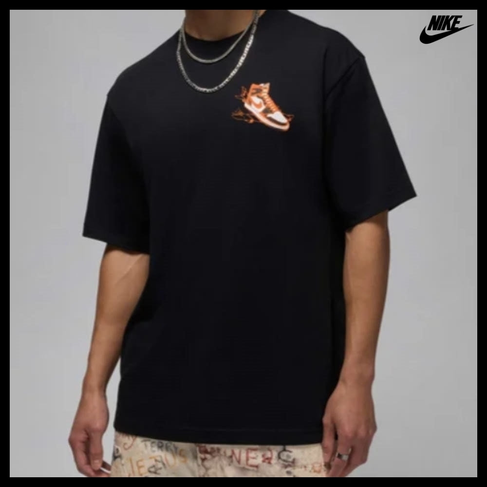 【Nike Jordan】 AJ1 Short Sleeve T-Shirt Black