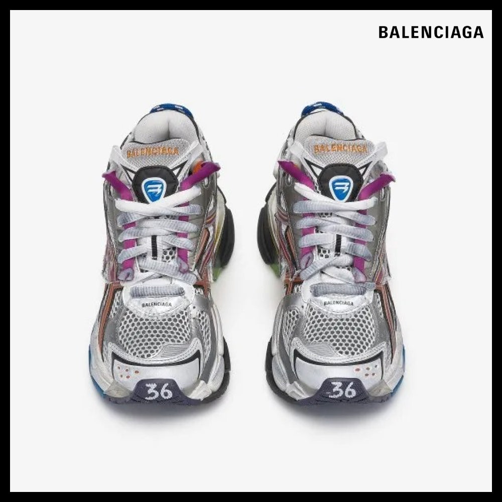【BALENCIAGA】Runner Sneakers Multicolor